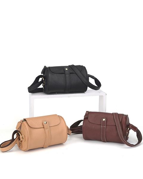 

cross body juanjuan headcoat cowhide messenger bag mini flip small square with chain bar student commuter