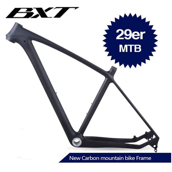 

2020 bxt бренд t800 carbon mtb рама 29er карбональный велосипед кадр 29 карбон горной велосипедной рамы 142 * 12 или 135 * 9 мм wmtlmu
