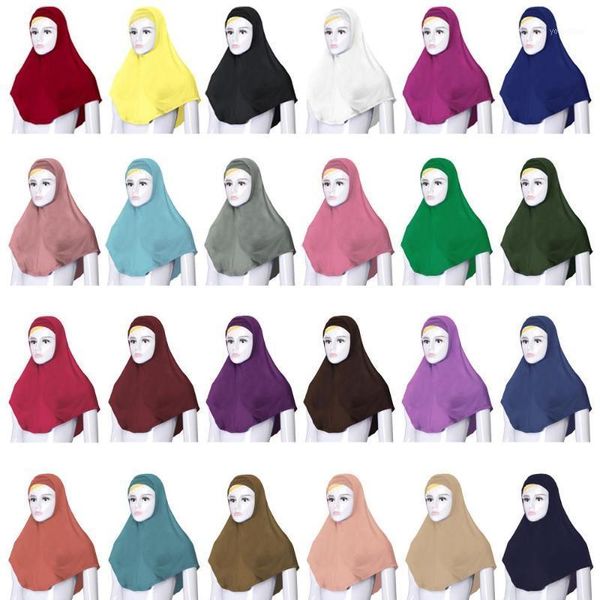 

arab women muslim hijab ninja inner hats islamic erap scarf headwear chemo caps niquabs bonnet hijabs prayer garment hat fashion1, Red