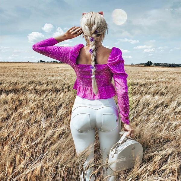 

yoga outfits melody high waisted stretch leather pants white classic eco friendly pu thick compression warm for winter1, White;red