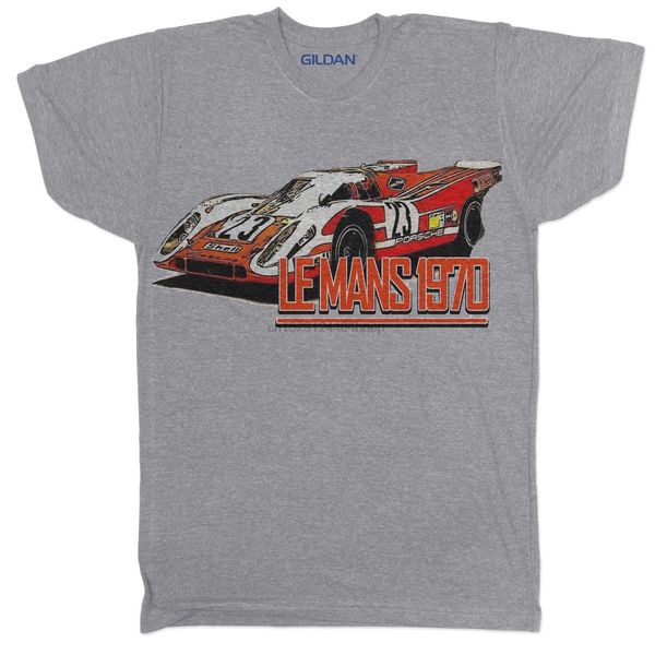 

summer tee shirt le mans 1970 racings mcqueen retro classic biker racer car grey t shirt custom made t shirt sport hooded sweatshirt hoodie