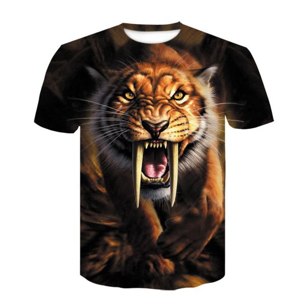 

new t-shirt/men's tentacle ocs beard animal pattern 3d print shirts comics horror anime men clothing