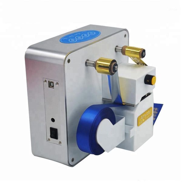 

thermal transfer multicolor satin ribbon foil label printer1