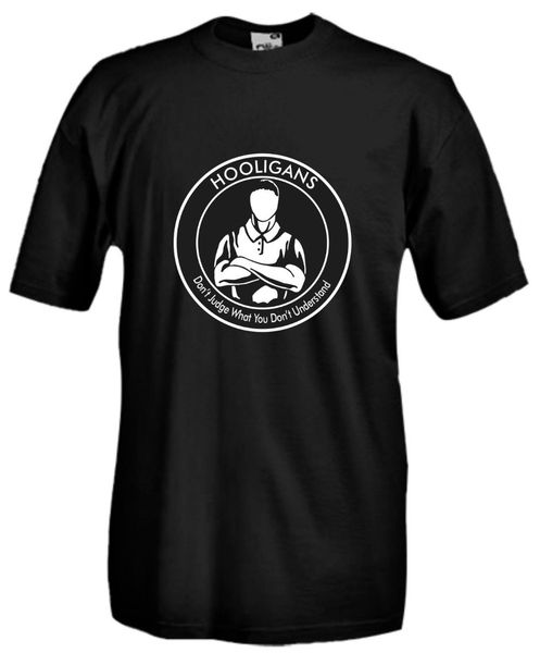 

new fashion mens ultras hooligans don't judge you don't understand casual short sleeve sport hooded sweatshirt hoodie men t shirt