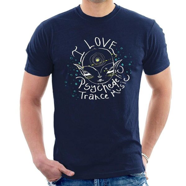 

sport i love psychedelic trance music t-shirt party festival mens t shirts fashion 2019 rude tee round neck printing shirt