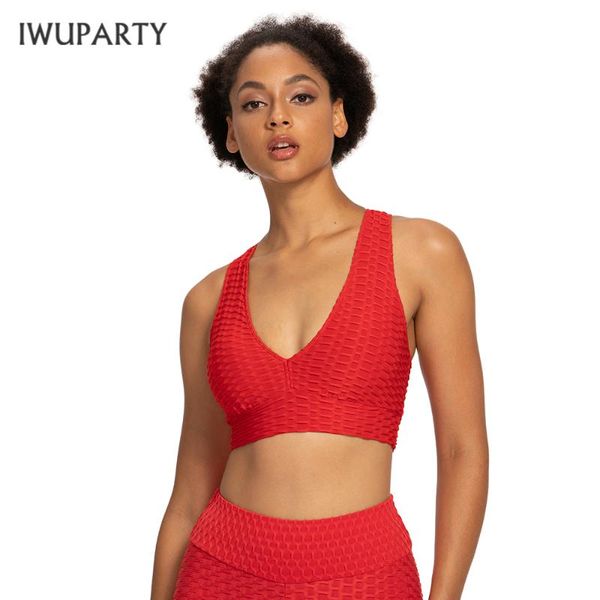 

sports bra for women lingerie de mujer push up bralette femme strapless back cross joga workout gym fitness clothings, Red;black