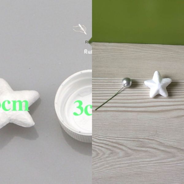 

rblsy poly dragon diy foam five-pointed star decorative products handmade materials foam dragon pendantdiy five-pointed poly pendant star pe
