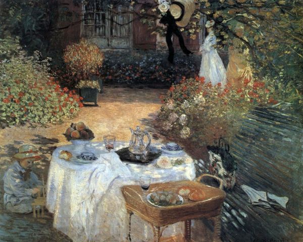 

the lunch by claude monet home decoration handcrafts /hd print oil painting on canvas wall art canvas pictures for wall decor 201110