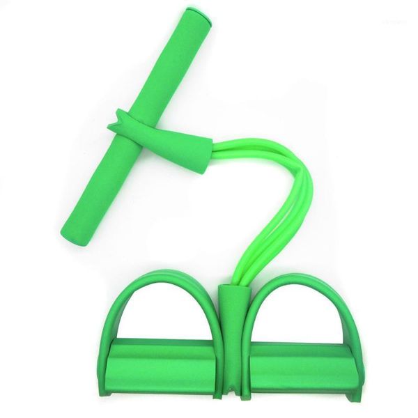 

resistance bands latex tube exerciser pedal 4 sit-board rope pull expander elastic banding equipment yoga pilates workout1
