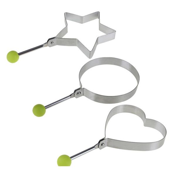 

1pc stainless steel omelette egg frying mold love round star molds diy kitchen egg pancake breakfast cooking to sqclqz