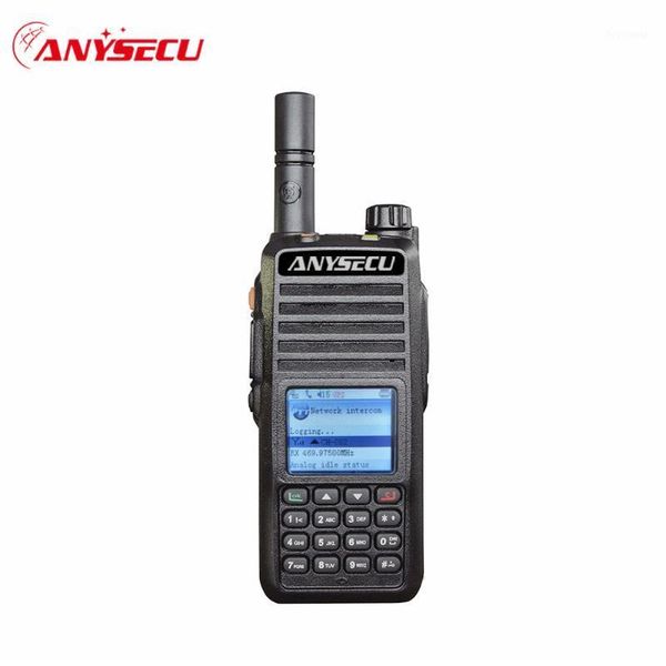 

anysecu 4g radio walkie talkie g6000 linux system realpplatform uhf 400-470mhz with gps location function1