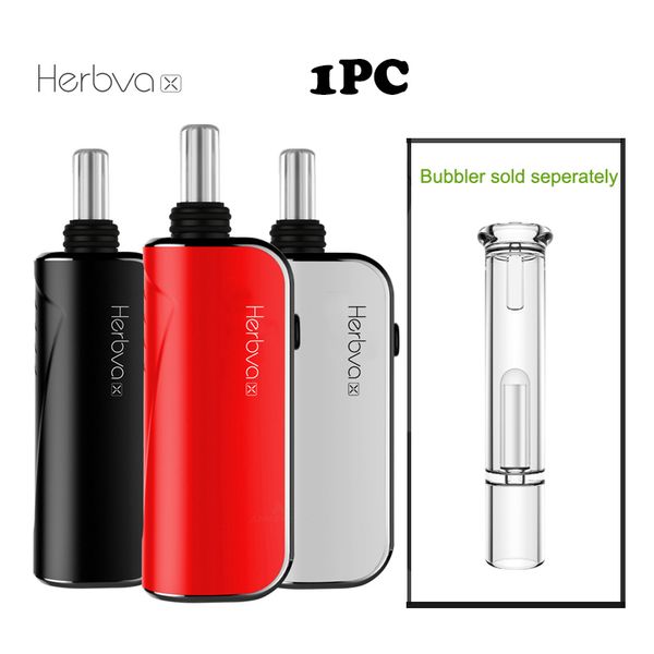 

Original Airis Herbva X 3 in 1 Wax Herb Vaporizer Starter Kits Water Bubbler Glass 1800mah Vape Pen With Ceramic Heating Chamber