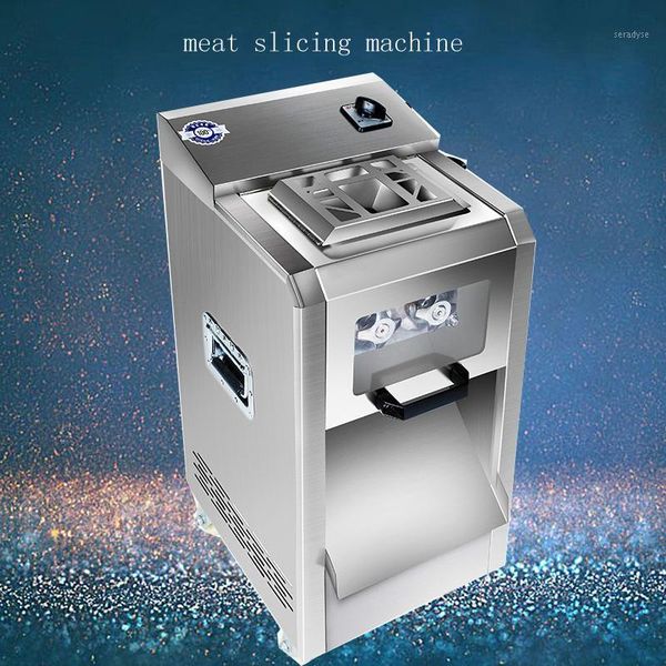

meat grinders high efficiency cutting machine electric slicing commercial cutter slicer 2200w single double cutting1