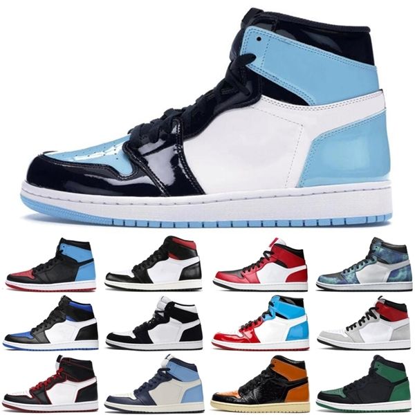 

2020 snakeskin\wholesale\rretro 1 high og pine green chicago ts 1s man sport shoes outdoor sports sneakers sb