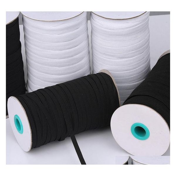 

5mm/ m /6mm elastic rope of mask ear belt elastic band polyester running belt m flat elas qylsql bdetoys