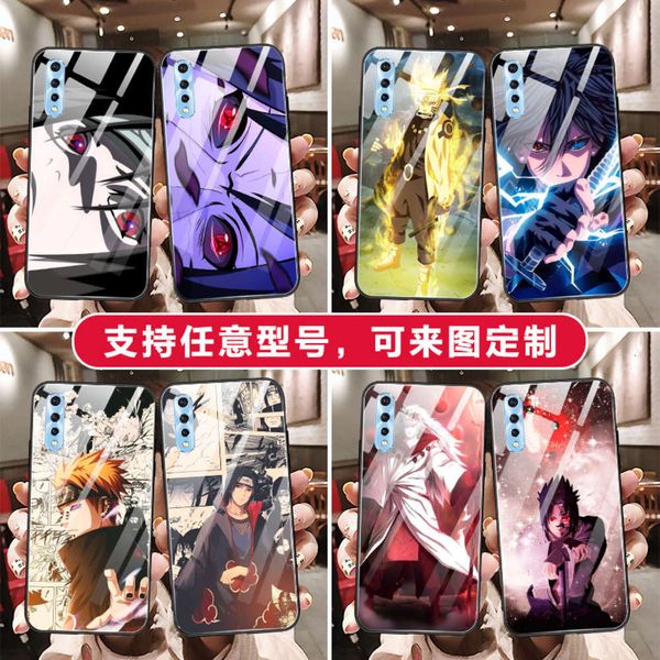 

bgrfanimation sasuke naruto is suitable for vivo x9s x20plus mirror iqoo3 mobile phone y97 y9s y7s / y5s toughened glass caseswza