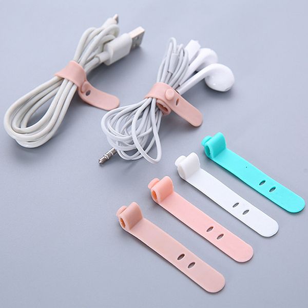 

держатель креатив путешествия аксессуары силикагель данные наушники органайзеры мобильный телефон зарядный кабель обмотка пряжка