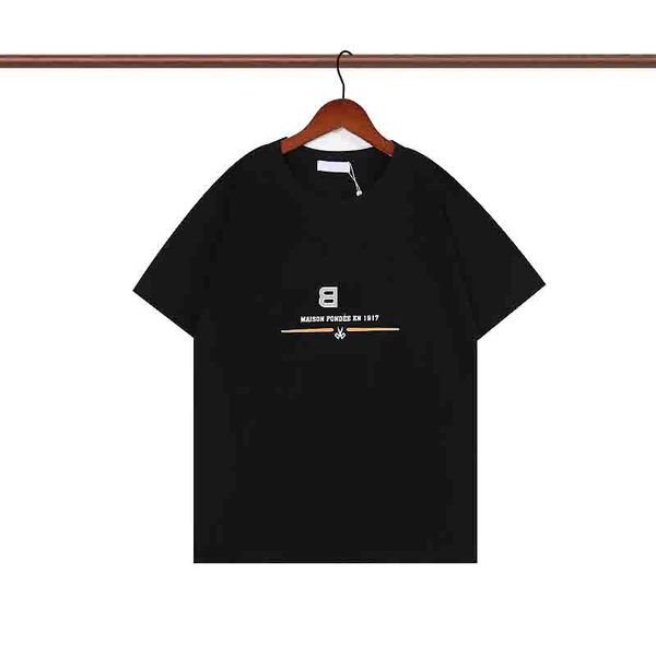 

m-xxxl printing pattern t shirt largete size loose personality ss22 design women's black and whi, White;black