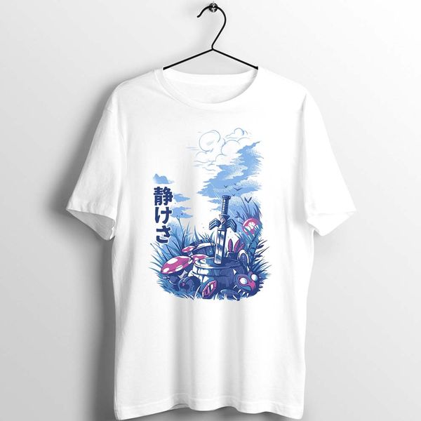 

men's t shirt legend of zelda hyrule field artwork art printed tee sport hooded sweatshirt hoodie