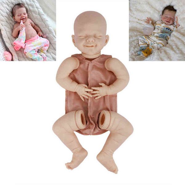 

mueca beb reborn realista, kit piezas de mueca sin terminar, 17, 20 y 22 pulgadas