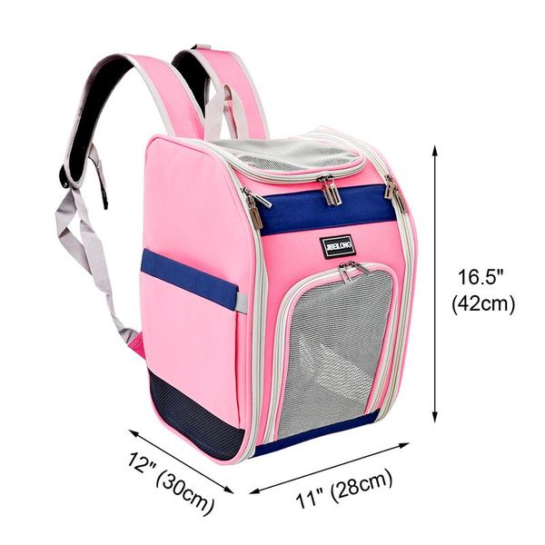 

pet dog carrier for small dogs cats cozy mesh outdoor puppy cat dog bags portable travel backpack for chihuahua pug pet sqcqpr