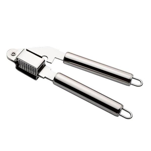 

stainless steel garlic press crush device kitchen cooking tool garlic pressing hand presser crusher ginger sq jllvik lottery2010