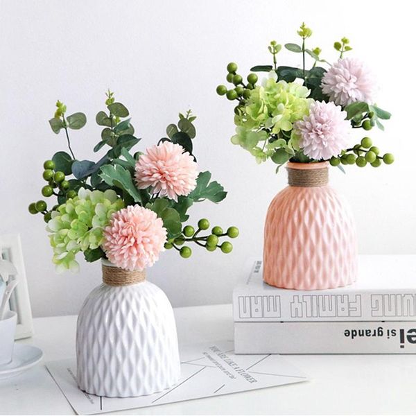 

nordic flower vase home decoration creative vases for flowers pot wedding decoration tableflower plant basket bonsai decor