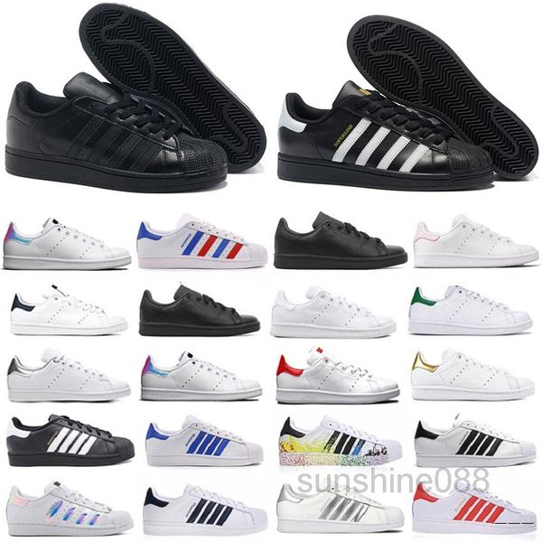 

2019 originals superstar white hologram iridescent junior superstars 80s pride sneakers super star women men sport casual shoes eur dcv3