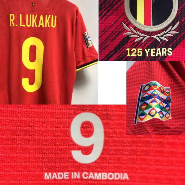 

2020 матч изношенный игрок выпуск лукаку майлот хазард батшуай мертс де бруйн с 125 лет