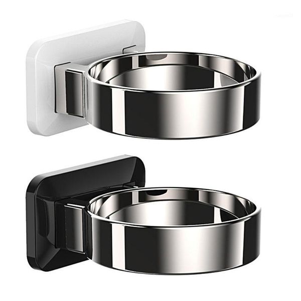 

bathroom shelves punch-hairdryer storage rack wall mounted hair dryer holder shelf for home dressing room supplies1