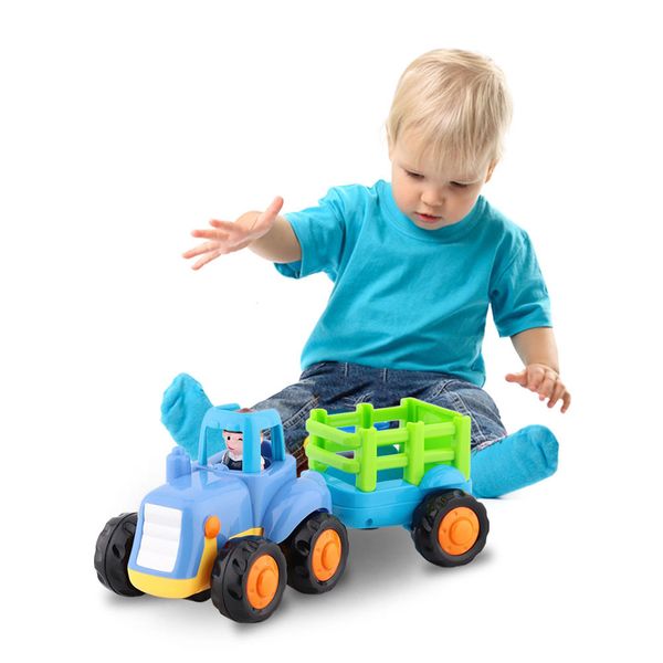 

kids new cars plastic children mini engineering car model inertia dump truck tractor vehicles toys