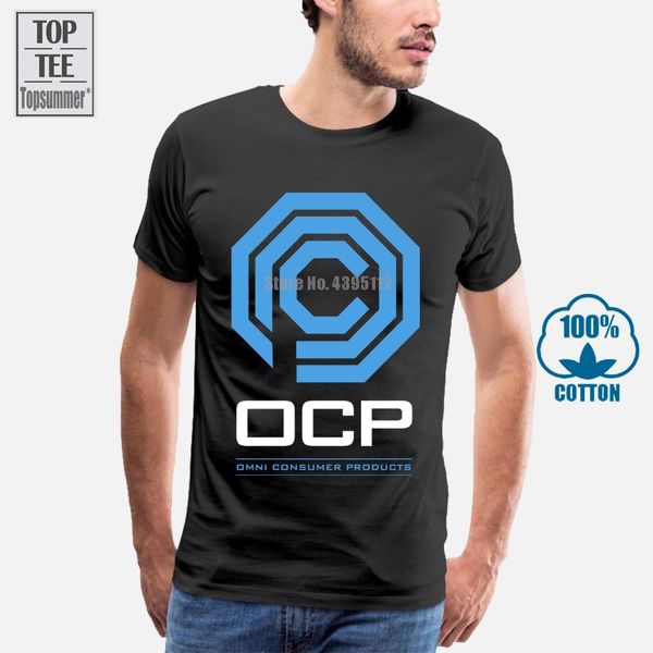 

sport omni consumer products ocp inspired by robocop printed t shirt 2018 fashion short sleeve black t shirt tee plus size