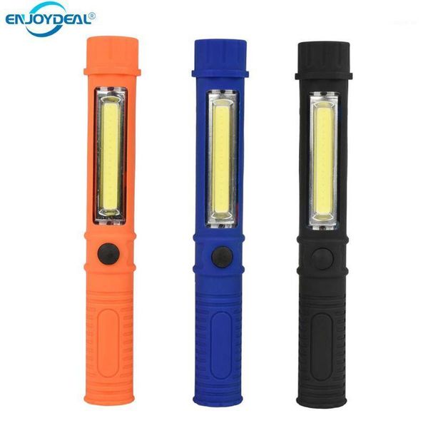 

flashlights torches multifunction portable cob lamp camping work light torch with magnetic for inspection work1