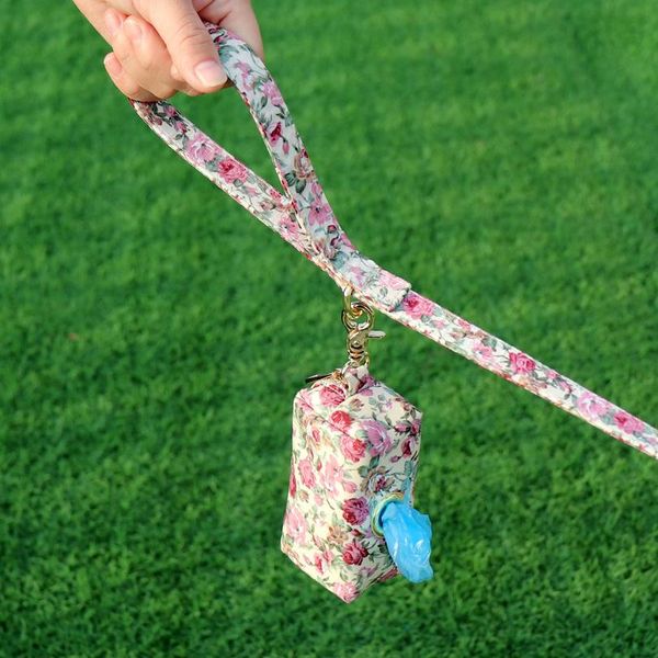 

portable dog training snack bag fashion printed outdoor dog travel treat bag for snack whistle key garbage bags pet sqcerq