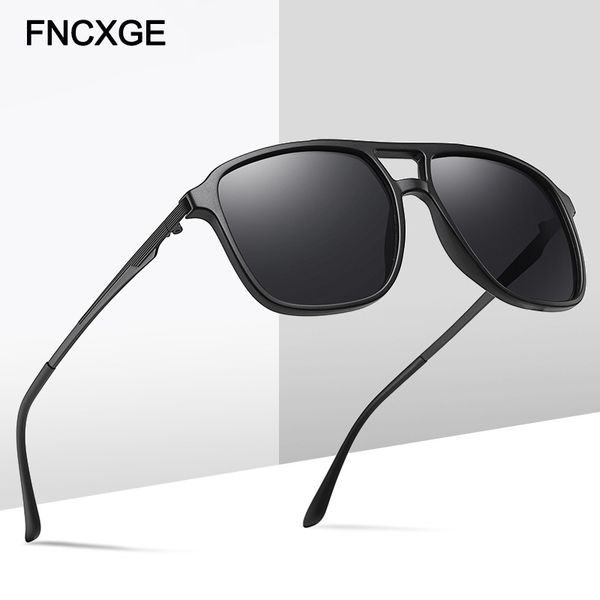 

2020 men women sunglasses polarized sun glasses driving fishing retro vintage classic ultralight tr90 brand designer 3301, White;black