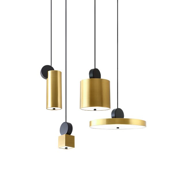 

modern pendant lights hanglamp brushed bronze combination pendant lamp for living room dinning home lighting luminiare fixtures