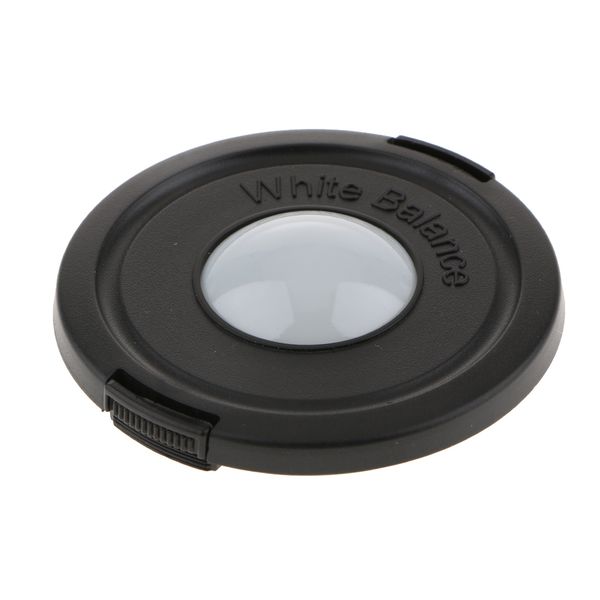 

72mm баланс белого snap-on крышка объектива с нейтральным и теплыми куполами черного