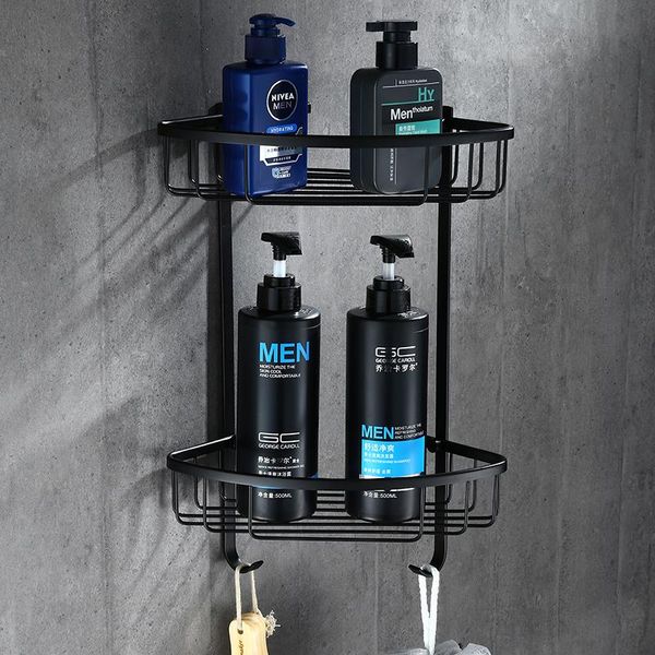 

tuqiu bathroom accessories corner shellf paper holdertowel holdertowel racktoilet brush holder black square bathroom hardware bbyhmk