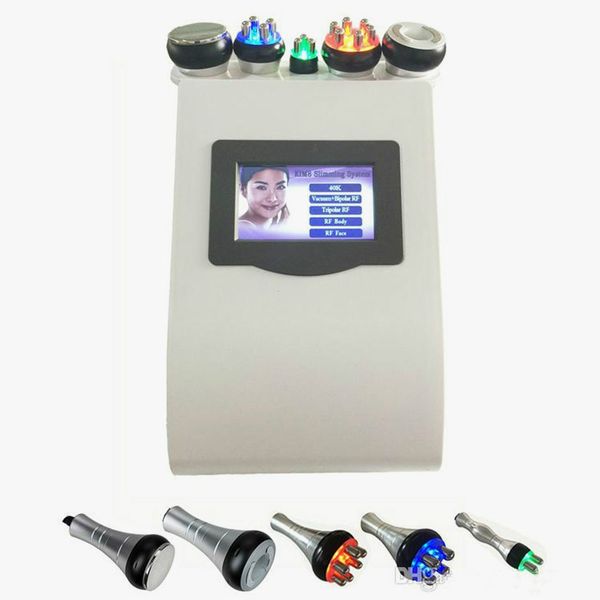 

radio frequency bipolar ultrasonic cavitation 5in1 cellulite removal slimming machine vacuum fat loss beauty equipments