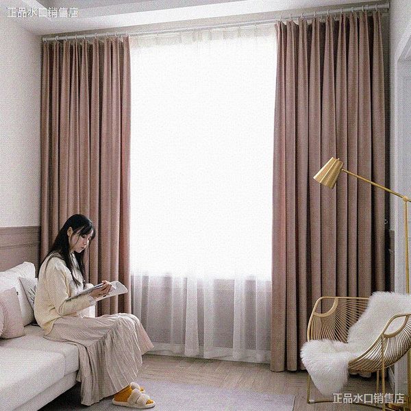 

european stylecurtais for living room bedroom light luxury velvet curtains shade cloth french light luxury flannel nordic