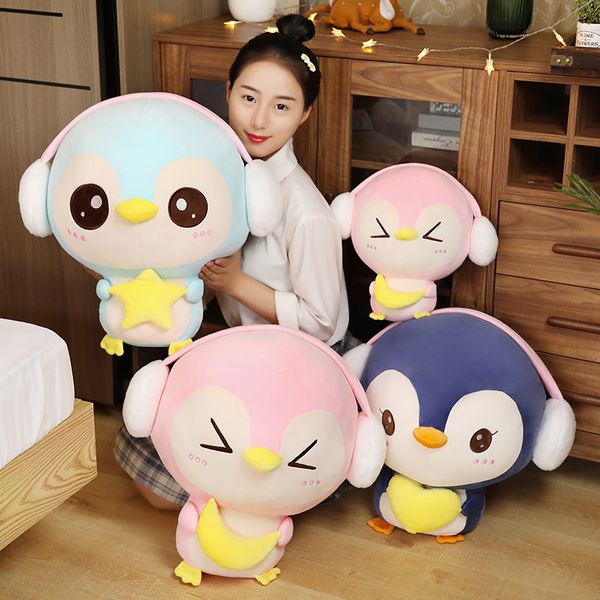 

super soft penguin plush toy cute cartoon animal stuffed doll kids baby girls lovely christmas birthday gift sofa pillows