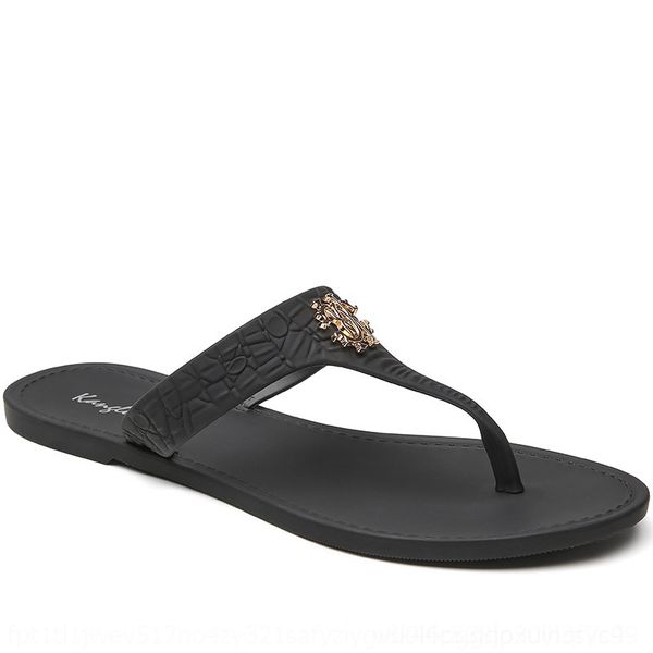 

rbnm price ladies slippers fox fur women for comfortable fashion, Black