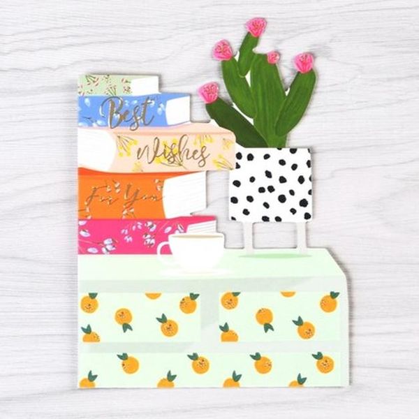 

creative flower pired message card с днем ​​рождения метка тега вечеринка спасибо пригласительный билет креативный цветок sqcaqh