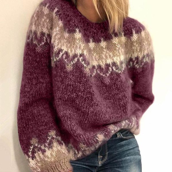 

2020 new fashion women's sweater solid color pattern designer knitwear gray, black, blue, burgundy style round neck pullover spring and, White;black