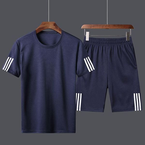 

tracksuit man sets pants summer new men's t shirt shorts casual suits sportswear mens clothing male sweatshirt 2020, Gray