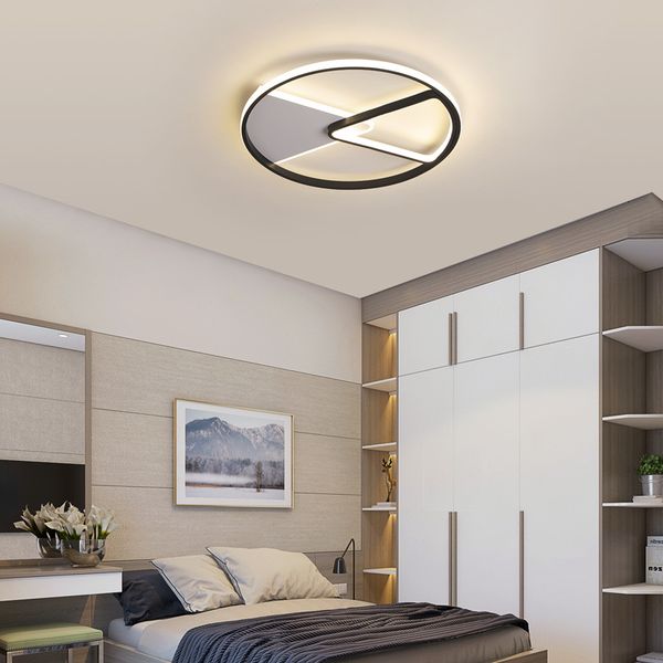 

2021 new bedroom bedside table kitchen cloakroom modern led ceiling round geometric polygon wrought iron room lighting its4