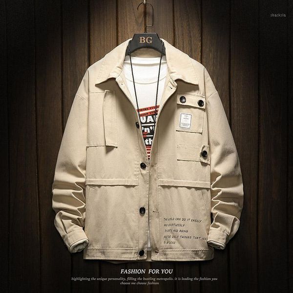 

m-5xl casual mens jackets and coats streetwear bomber jacket men windbreaker fashions clothes 95% cotton 5% spandex1, Black;brown