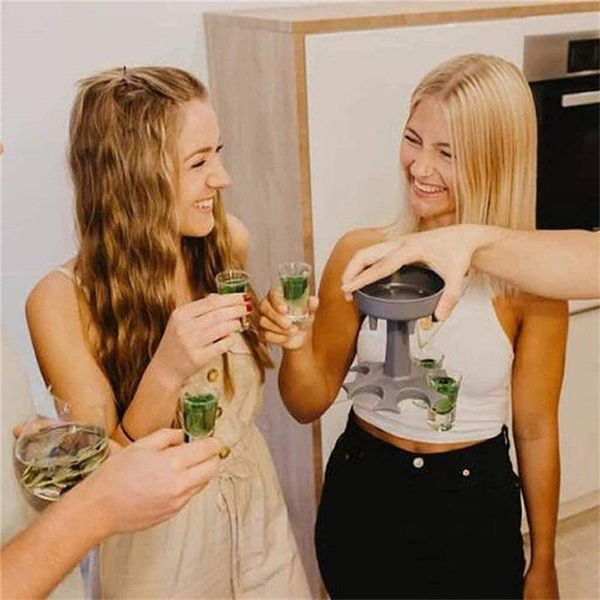 

6 sglass dispenser holder carrier party gifts drinking games sglasses get the party started caddy liquor dispenser