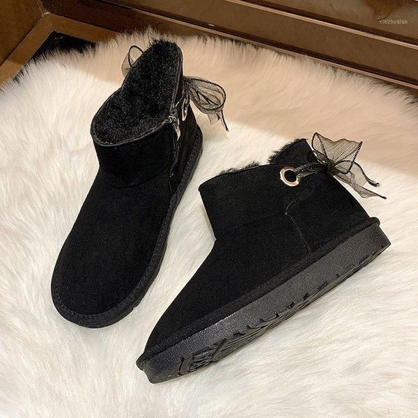 

boots jinjin ww35 winter baby girls boys snow warm outdoor children waterproof non-slip kids plush infant cotton shoes1, Black;grey
