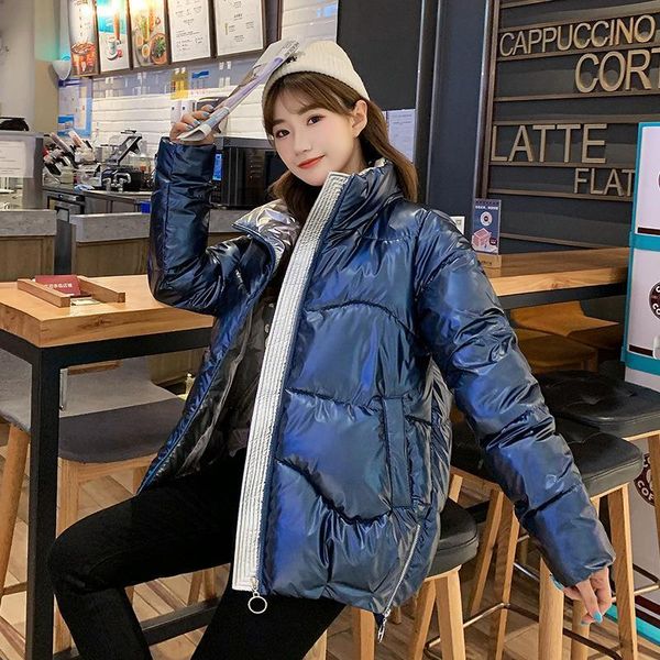 

2020 new korean style winter jacket coat women fashion jackets winter warm woman clothing casual parkas dames, Black
